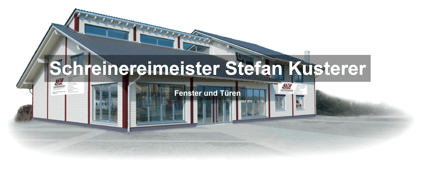 Haustüren Bidingen: ☑️Stefan Kusterer - ☎️Fensterbau, Insektenschutz, Wintergarten, Schreinerei