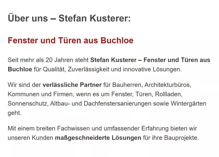 Fenster Türen in  Adelshofen